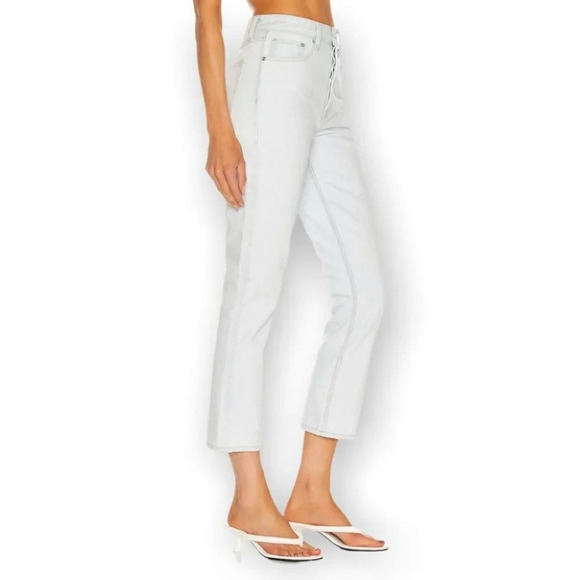 GRLFRND Karolina High Rise Straight  Crop Jeans - Picture 2 of 14